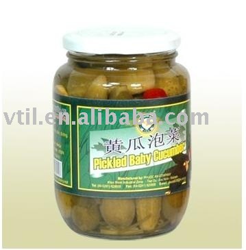 Canned cucumber