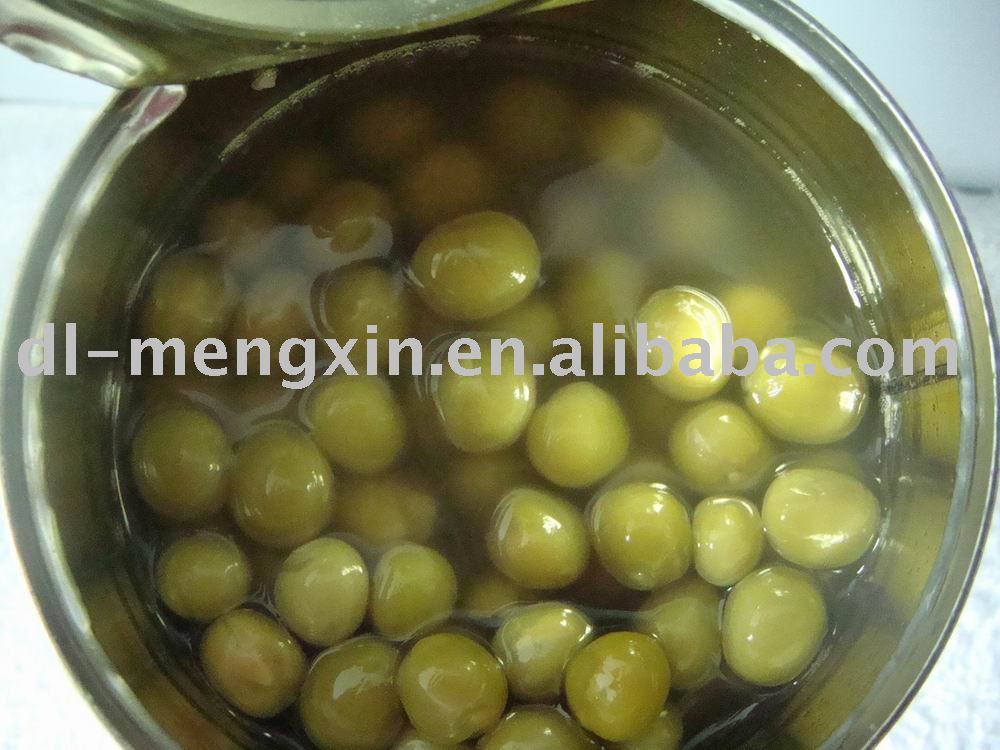 canned green peas in 425ml tins