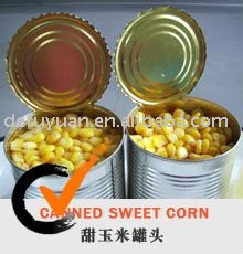 Canned sweet corn