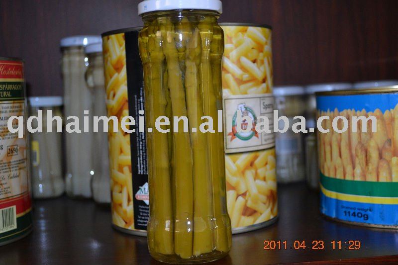 chinese canned green asparagus