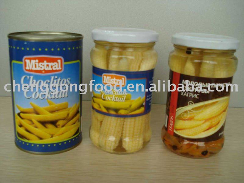 Canned baby corn