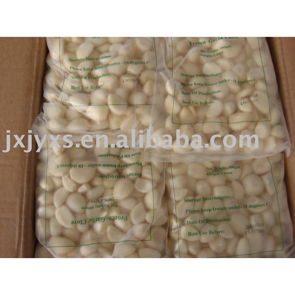 IQF Garlic  Peeled Cloves