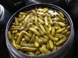 Pickled Gherkins natural  vinegar 
