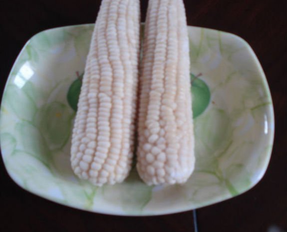 frozen bioled corn