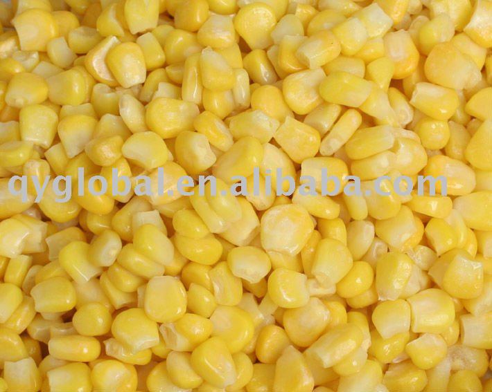 Frozen super sweet corn kernels