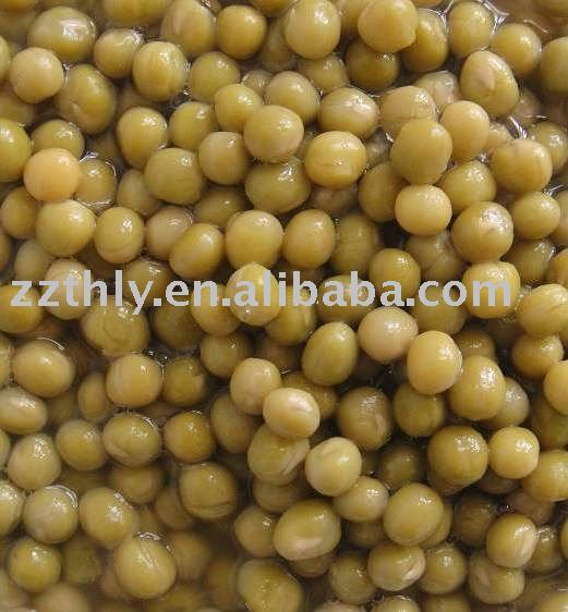 canned green peas