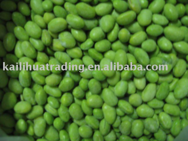 Frozen green Soybean Peas