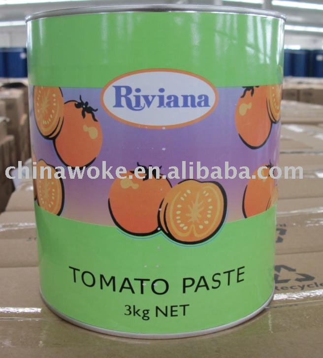 canned tomato paste for Africa
