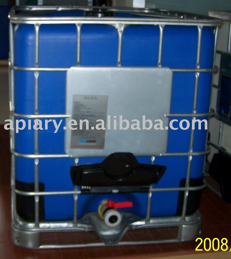 white honey in tank
