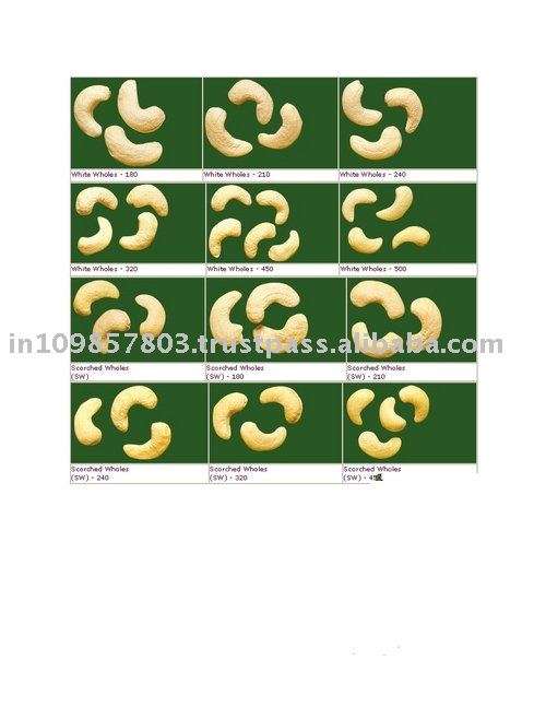 Cashew Kernels -White Pieces