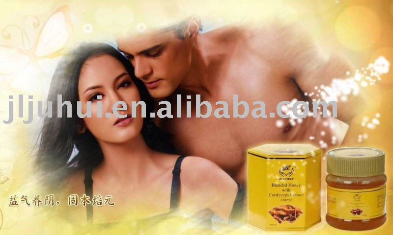 Blended honey with cordyceps tonic for male