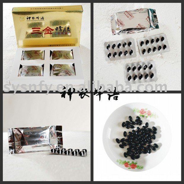 100% guaranteed pure propolis softgel capsules for healthcare
