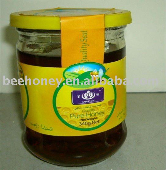 Syrup Honey 340g glass cup