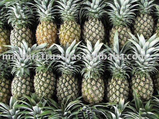 Pineapple, fresh and frozen. 100% export quality