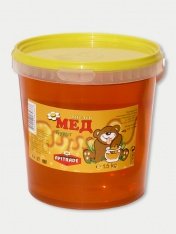 Honey in  plastic   bucket s