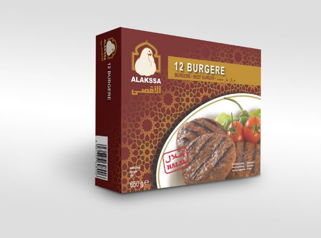 ALAKSSA HALAL Beef Burger