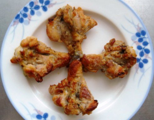 Roasted Chicken wing stick
