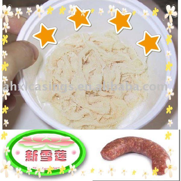 tubed natural hog casing