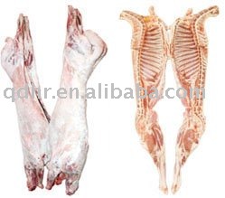 Frozen goat carcass