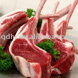 frozen lamb carcass