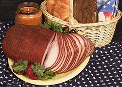 Hickory Smoked Gourmet  Boneless   Ham 