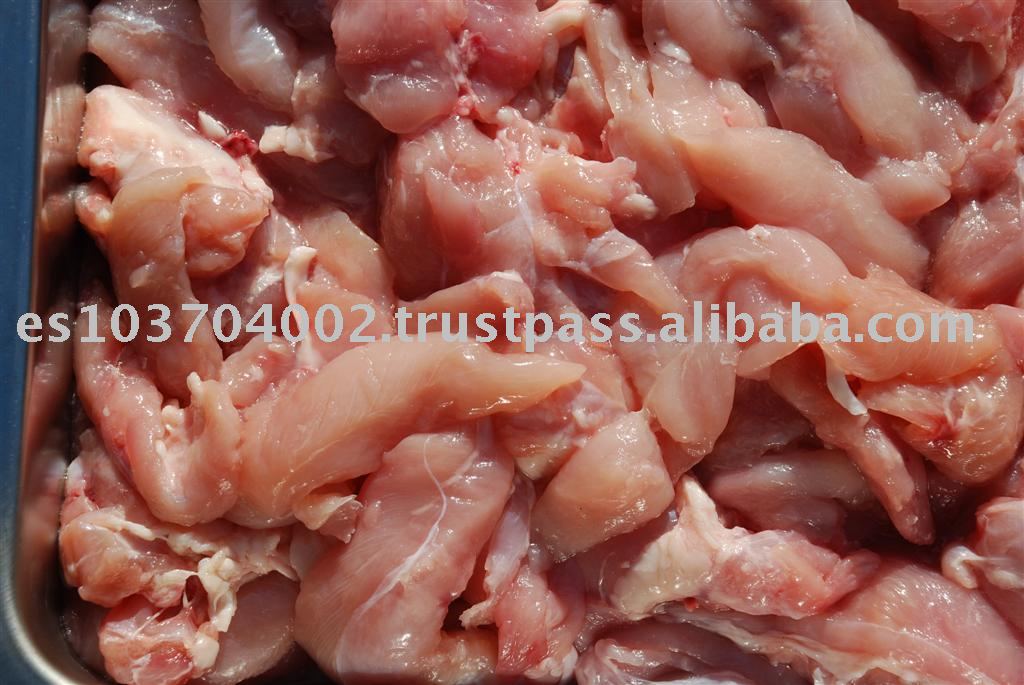 Frozen Chicken breast trimmings