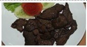 food-Pork Spare-Deep fried salted preserved beef