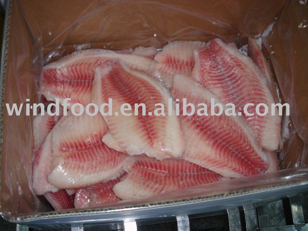 IQF TILAPIA FILLETS  NORMAL   SKINNED  SKINLESS PBO