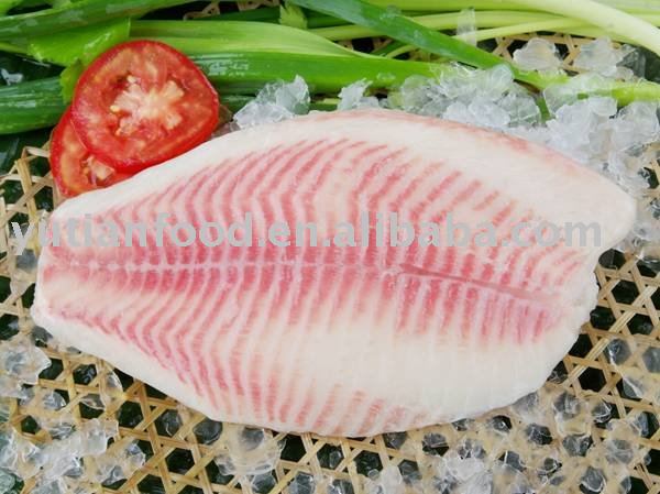 Tilapia Fillet (Normal Skinned,Well Trimmed,Co Treated)