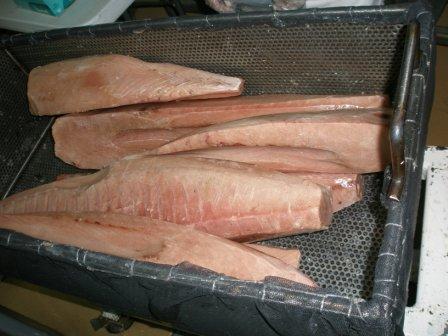  Frozen   cooked   tuna   loin 