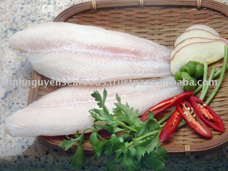 Frozen Pangasius fillet (basa fish) Swai Fish Catfish seafood- Pangasius fillet white meat welltrimm