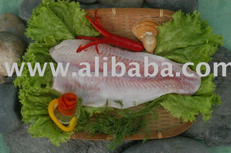 Frozen Pangasius (Basa) Fish Catfish Swai Fish Seafood-Pangasius pink fillet untrimmed