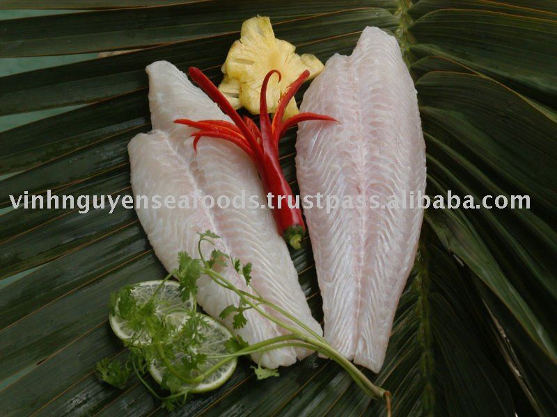 FROZEN PANGASIUS (BASA) CATFISH SWAI FISH SEAFOOD-WHITE MEAT WELLTRIMMED FILLET