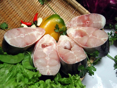 IQF frozen pangasius, pangasius light pink, pangasius