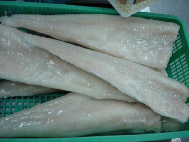 frozen pacific cod fillet