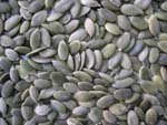 Grown without shell pumpkin seeds