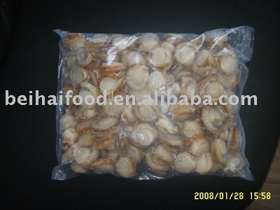frozen scallop meat with frill