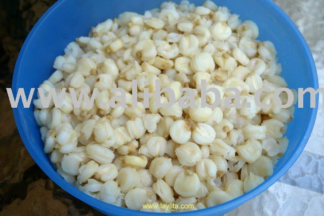 white and yellow dry corn