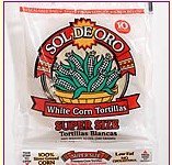 Super Size White  Corn   Tortilla s