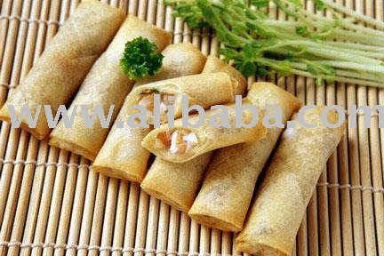 Spring roll shrimp with vegetable vegetable