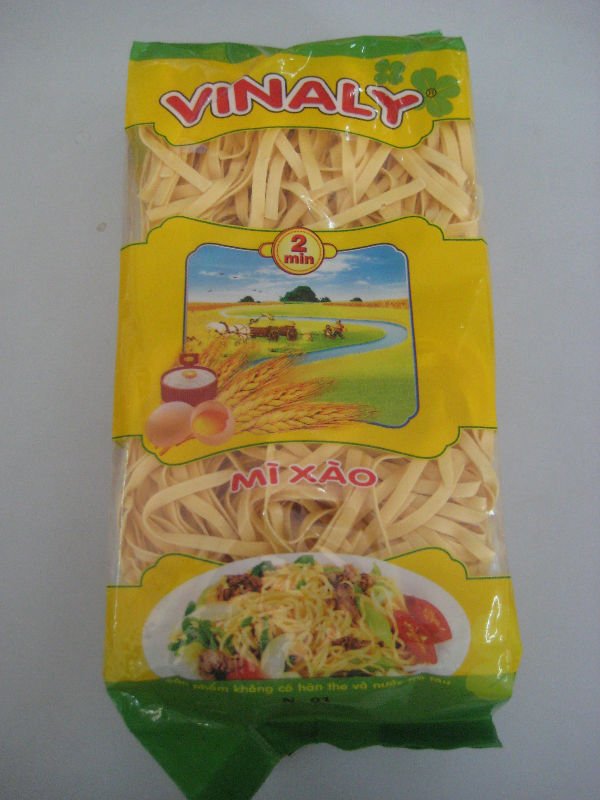 EGG NOODLE 4MM 400GR, SQUARE CAKE