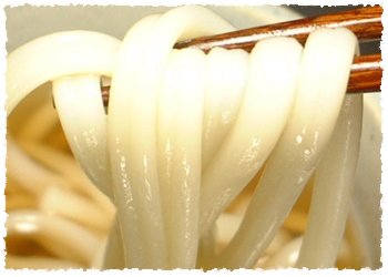 Japanese hand made noodles  (Tatsumi tenobe Half Fresh Udon)