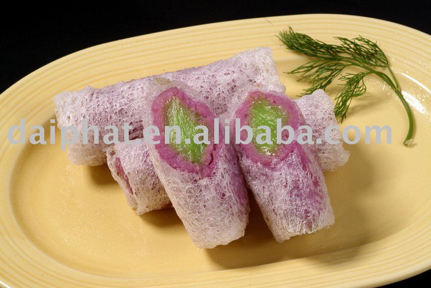 Chinese  Yam  with Nyonya Roll Spring Roll