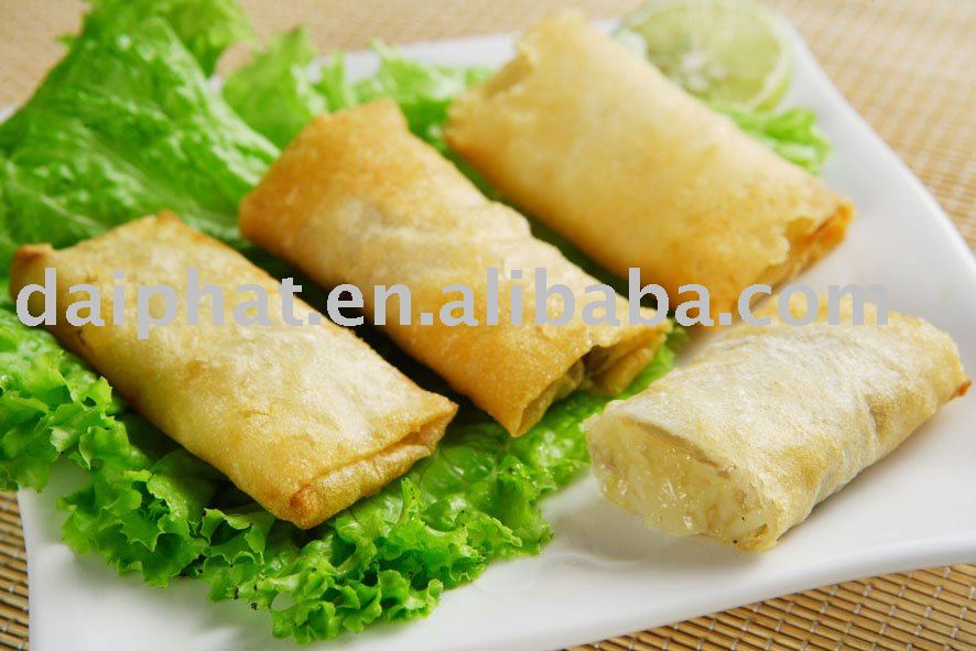 Fish   Vegetable Spring Roll