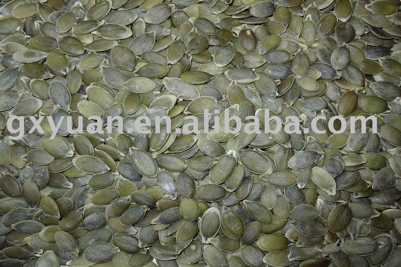 dark green pumpkin  seed  products