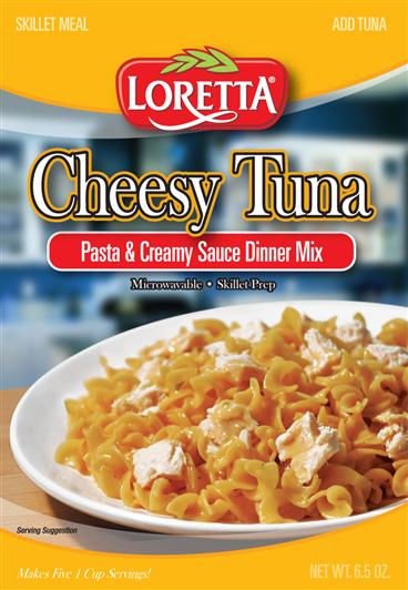 Loretta Cheesy Tuna Dinner Kit (Instant Pasta Dinner)