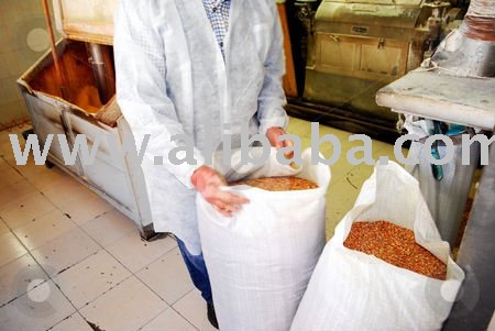 Dried Yellow  and red  Corn