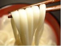 Japanese hand made noodle  (Tatsumi tenobe dried  Hiyamugi )