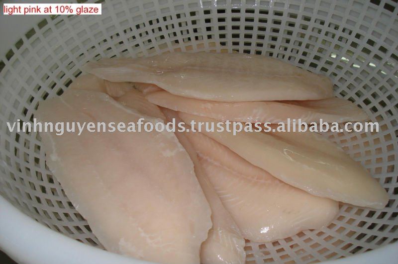 Frozen Pangasius Fillet (Basa) Catfish Swai fish Seafood-Pangasius light pink meat fillet welltrimme