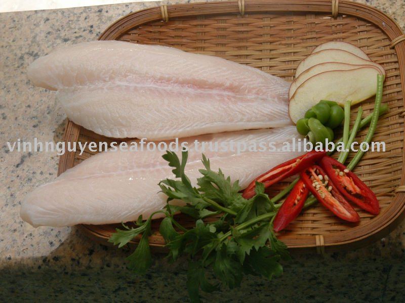  FROZEN  PANGASIUS (BASA)  FISH  CAT FISH  SWAI  FISH  SEAFOODS-LIGHT PINK WELLTRIMMED FILLET
